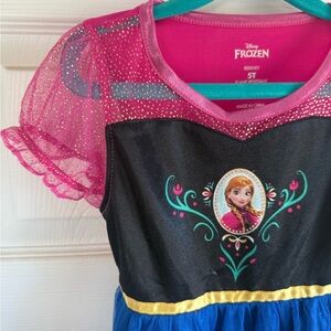 5T Disney Princess Anna Dress Costume from Frozen